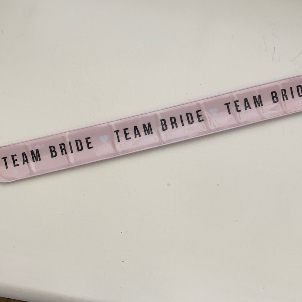 Team Bride Snap Bracelet